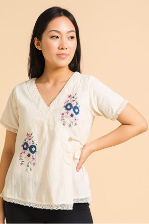 Khadi too embroidery work  full